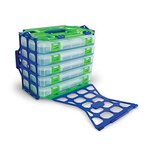 Lure Lock Locker Pack 6 Piece Set Including 1 Locker And 5 Tackle Boxes With Proprietary Gel Technology (Large) #TOP1