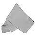 Produktbild Mmrm Brillentuch Mikrofaser Brillenputztuch für Handybildschirm Kameralinse Brille 14 * 14 cm Grau