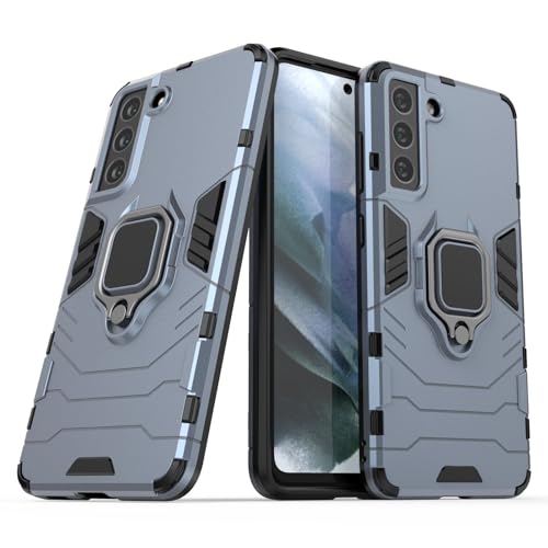 Max Power Digital Coque pour Samsung Galaxy S21 FE Housse Antichoc avec Anneau Rotatif Aimant Etui Magnétique Rigide Dure Armure Bague Support Armure...