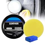 Leather Cleaner, Cleaning and Care Cream & Cleaning Paste for Leather Care, Leather Maintenance Cream, Car Interior Maintenance Cleaning Paste (1)