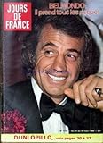  JOURS DE FRANCE [No 1316] du 22/03/1980 - BELMONDO - IL PRENDTOUS LES RISQUES.
