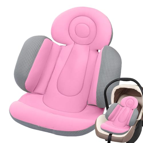 Coussin de siège d'auto pour bébé et insert de poussette portable - 2