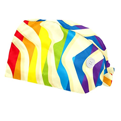 Casquettes de travail respirantes JDEZ anti transpirantes pour cheveux longs hommes et femmes