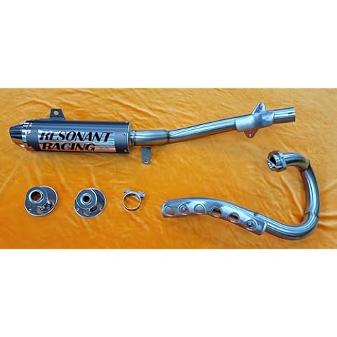 Zoom Zoom Parts Aluminum Exhaust for Yamaha Warrior 350 Cover