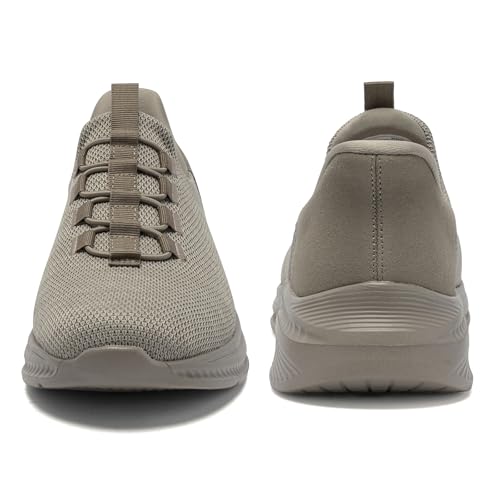 Image of Mens Wide Shoes Casual Slip On Shoes for Men - Men Loafers Wide Comfortable Boat Shoes with Arch Support