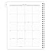 FranklinCovey - Compass Monthly Calendar Tabs for Ring-Bound FranklinCovey Planners (Monarch, Jan 2026 - Dec 2026)