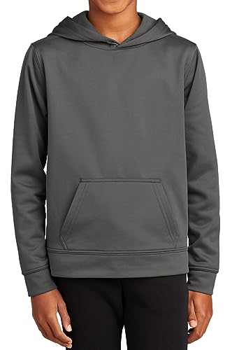 DRIEQUIP Youth Performance Fleece Pullover Hooded Sweatshirt Sizes XS-XL3