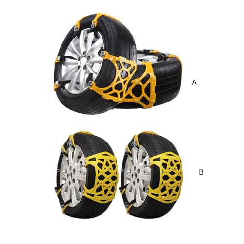 Cadenas de nieve fáciles de instalar para neumáticos de coche y SUV contra el hielo 7