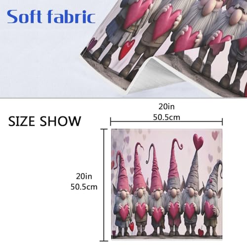Servilletas de Tela Yettasbin Set x6 50.5x50.5 cm Cuadradas miniatura 7