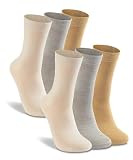 LIXIA Women Thin Merino Wool Crew Socks Cozy Warm Breathable Liners