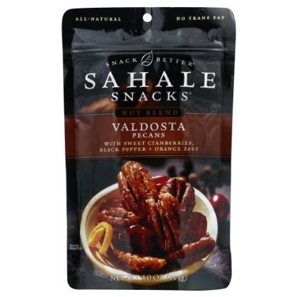 Sahale Nut Blend Valdosta Pecans 4oz Bag (Pack of 6) by Sahale Snacks