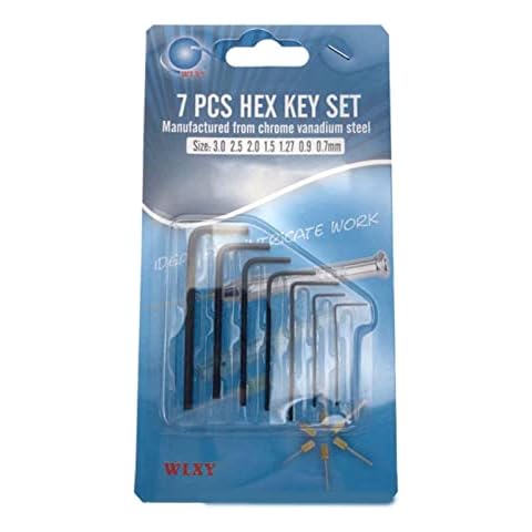 Buwei 7-Piece Mini Hexagon Allen Key Set Cover
