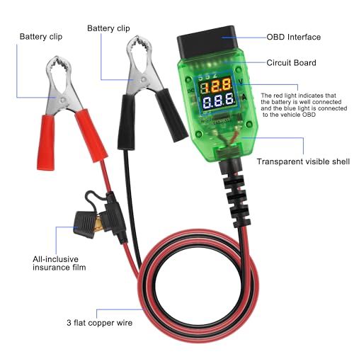 MEIRIYFA OBD2 Battery Change Saver