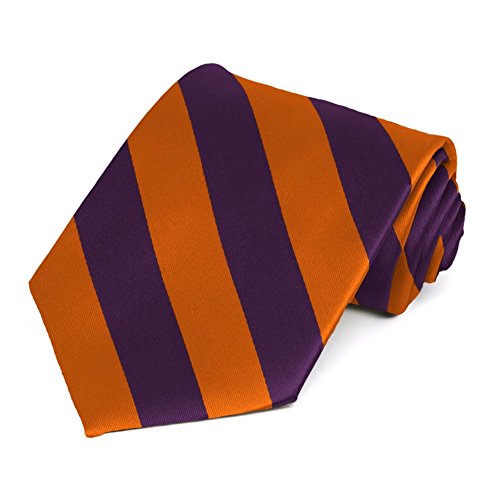 Image of tiemart Men's Striped Tie Standard Length