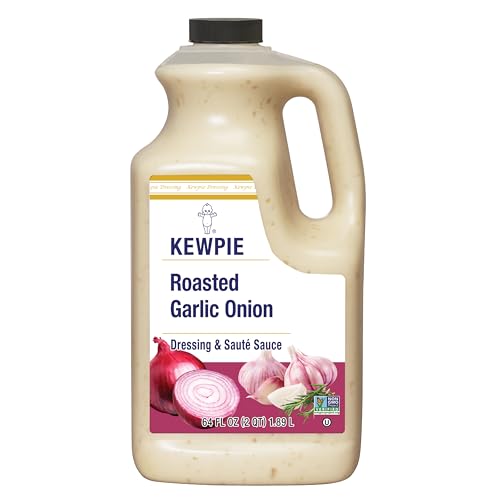 Image of Kewpie Roasted Garlic Onion Dressing & Sauce, 64 Oz