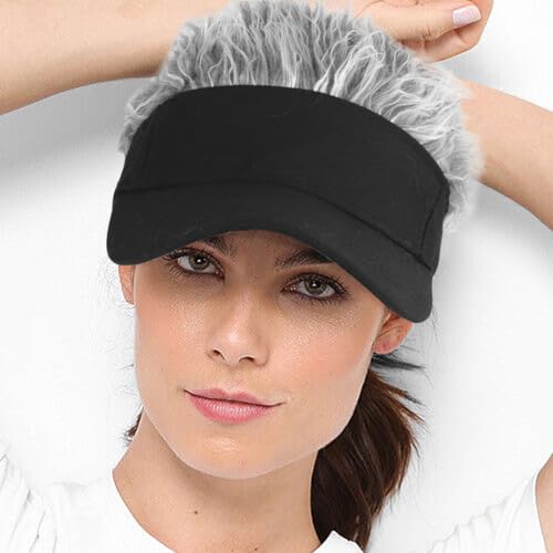 Casquette de baseball avec perruque à pointes pour homme taille réglable - 3