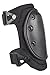 ALTA 50413 AltaFLEX Knee Protector Pad, Black Cordura Nylon Fabric, AltaLOK Fastening, Flexible Cap, Long, Black