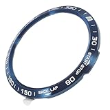 Anillo del bisel del dial: liviano y duradero, no aumentará su carga adicional, accesorio de reloj 6x