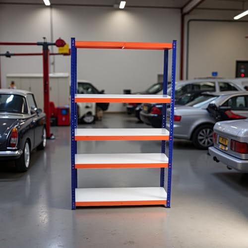 5-Tier Heavy-Duty Garage Storage Shelves,Metal Organization and Storage Rack – 71