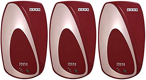 Buy Usha Instafresh 1-Litre 3000-Watt Instant Water Heater (Wine Silver)  pack of 3 Online at Low Prices in India - Amazon.in