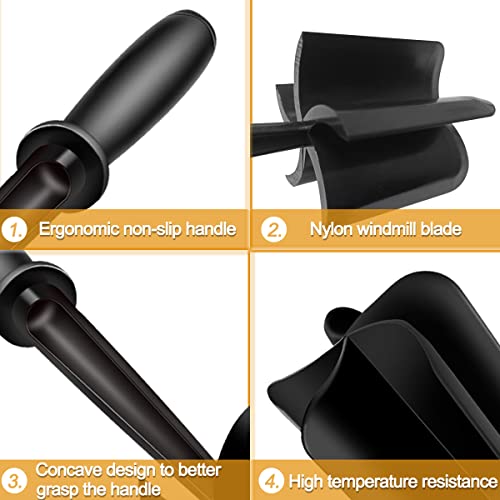 1Pcs Meat Masher Tool, Hamburger Chopper, Nylon Ground Beef Chopper Tool, Heat Resistant Meat Masher Tool For Turkey, Ground Beef And More, Meat Chopper, Black #TOP2