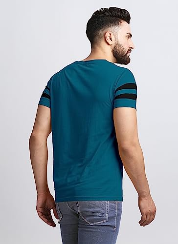 Image of AUSK T-Shirt for Mens Double Stripes on Chest