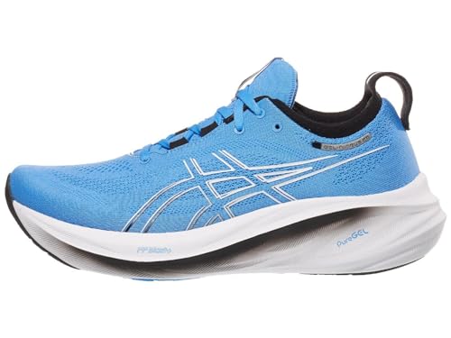 ASICS Herren Gel-Nimbus 26 Laufschuhe, Waterscape/Schwarz, 46 EU
