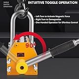 Zoom IMG-2 sollevatore magnetico con rilascio magnete Zoom IMG-2 sollevatore magnetico con rilascio magnete