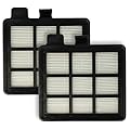 vhbw set da 2x filtro compatibile con Ariete 2741/1 XForce Red Line ERP, 2741 XForce Red Line ERP aspirapolvere - Filtro HEPA anallergico
