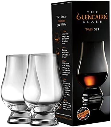 Glencairn Whisky Glass in Gift Carton, Set of 2 in Twin Gift Carton