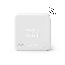 tado° Sensore di Temperatura Wireless – Accessorio aggiuntivo per valvole termostatiche wifi di tado° – Sensore temperatura wifi per il riscaldamento domestico – Gestione via app – Made in Germany
