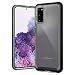 Produktbild Caseology Skyfall Flex Kompatibel mit Samsung Galaxy S20 Hülle, Transparent TPU Rückschale Schwarz PC Bumper, Samsung Galaxy S20 Hülle (Matte Black)