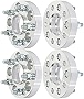 ECCPP 4X 5x110 1' Hubcentric Wheel Spacers 5 Lug 5x110mm to 5x110mm 12x1.25 Studs 65.1mm CB fits for Dodge Dart for Chrysler 200 for Cherokee