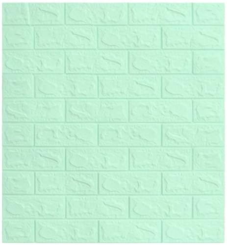 Image of Barebeauty 3D Wall Panel Wallpaper, Self Adhesive PE Foam Brick Sticker, Waterproof Wall Covering for Home Decor, 70 x 70 cm (Pack of 6, 31.62 Sq. Ft. Approx)