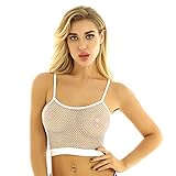 Spaghetti-Schultergurte und U-Ausschnitt, einfarbig, leicht zu Shorts, Hosen und Leggings zu tragen.