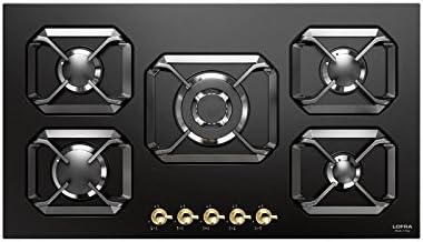 Lofra Dolcevita 90 Incasso Piano cottura a gas Nero : Amazon.it: Grandi  elettrodomestici