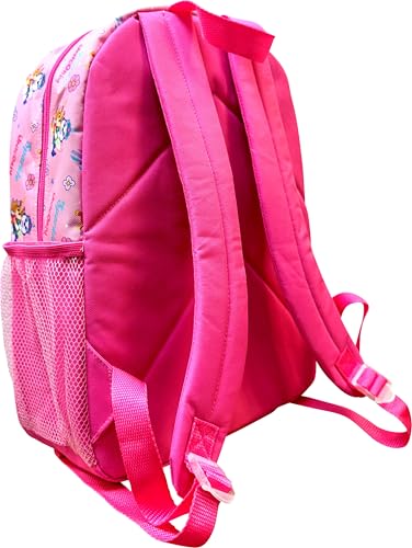 Fast Forward Kid’s Licensed 16” Large School Backpacks with Multiple Pockets (Paw Patrol-Girl)
