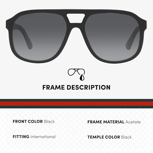Gucci GG1188S Designer Sunglasses: Elegant Pilot Frame Eyewear with Premium eSHADES Kit - Epitome of Luxury and Style2