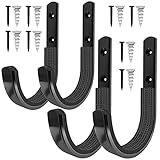 Gun Racks for Wall, Horizontal Shotgun Racks Metal Rifle Hangers for Storing Rifles, Shotguns and...