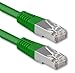 Price comparison product image 1aTTack.de 10 m green - 1 piece Cat.6 patch cable network cable CAT6 S-FTP Gigabit Lan PIMF CAT 6 copper CU halogen-free Internet DSL game console Smart TV