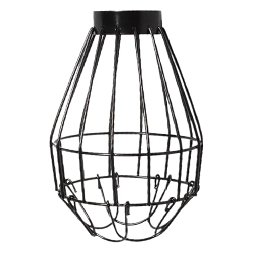 Coperchio lampada di calore per rettili - griglia protettiva per lampade di calore, griglie di protezione della luce | Robusto gabbia di metallo per lampade di calore, copertura protettiva per terrari