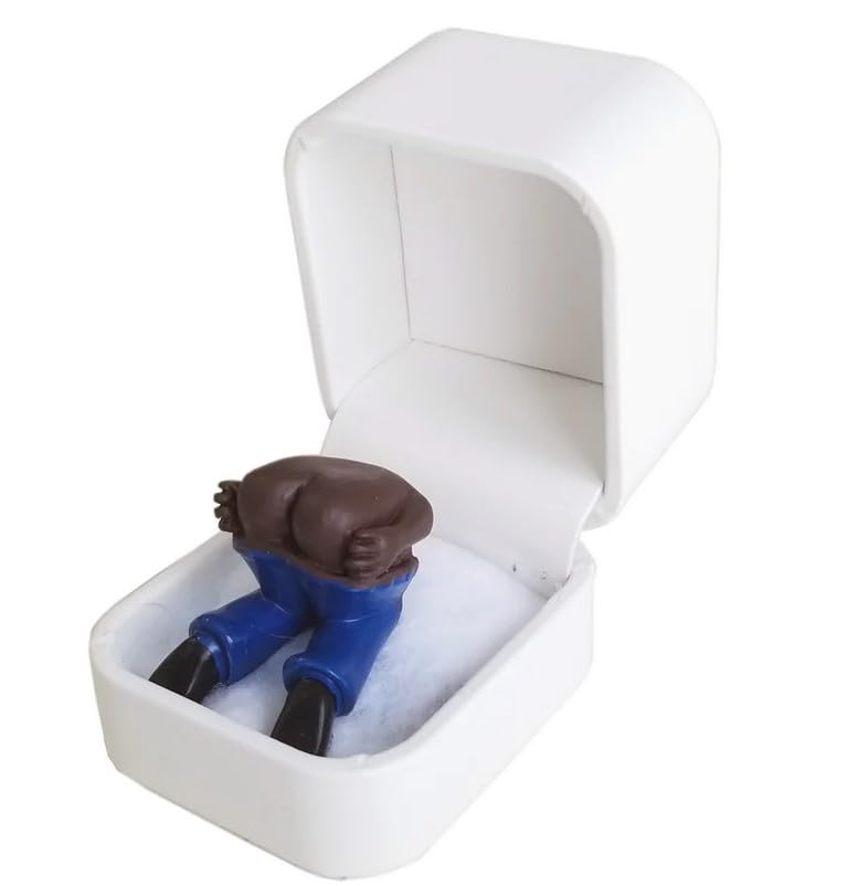 The Moon Ring®© - (Chocolate It Farts When You Open it Prank Gag Gift (Ring Box with Farting Butt, no Ring) AS SEEN ON The Bachelorette