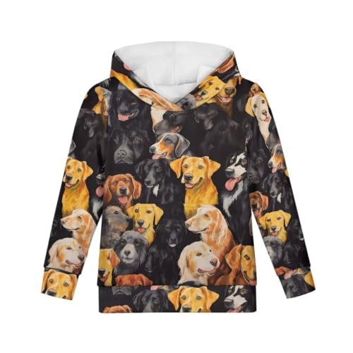 Beauty Collector Boys Hoodies Anime Cute Graphic Sweatshirts Fashion Pullover Winter Workout Gym Streetwear 6-8Y Girls