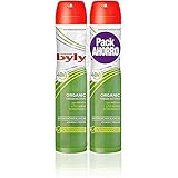 byly desodorante en crema sensitive Marca, Byly Byly Organic Extra Fresh Desodorante Spray - 2 Unidades