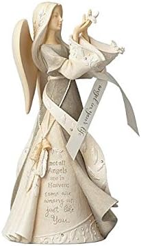 Foundations Angel in Your Life Stone Resin Figurine, 9.25”