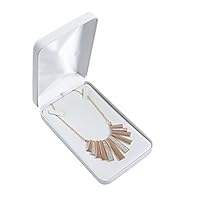 Algopix Similar Product 2 - SSWBasics White Faux Leather Necklace