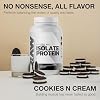 RAW Whey Isolate Protein Powder, Cookies N Cream - 100% Grass-Fed Sports Nutrition Protein Powder for Muscle Growth & Recovery - Low-Fat, Low Carb, Naturally Flavored & Sweetened - 25 Servings