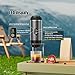 Imagen de Generchin Cafetera Expreso Eléctrica Portátil : Cafetera de Camping con Autocalentamiento de 20 Bares