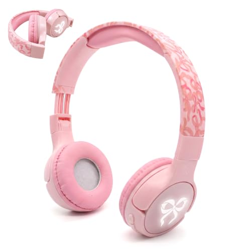 Auriculares para la escuela inalámbricos seguros con cable de 3.5 mm para viajes de niños