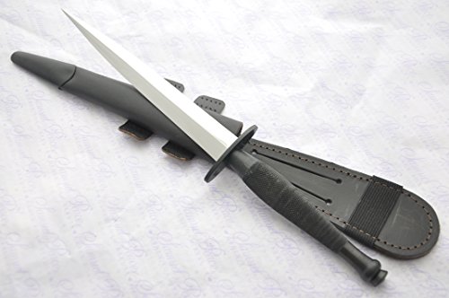 Genuine Authentic Second Pattern J Nowill & Sons Fairbairn-sykes Black Commando Polished Blade Knife Sheffield England